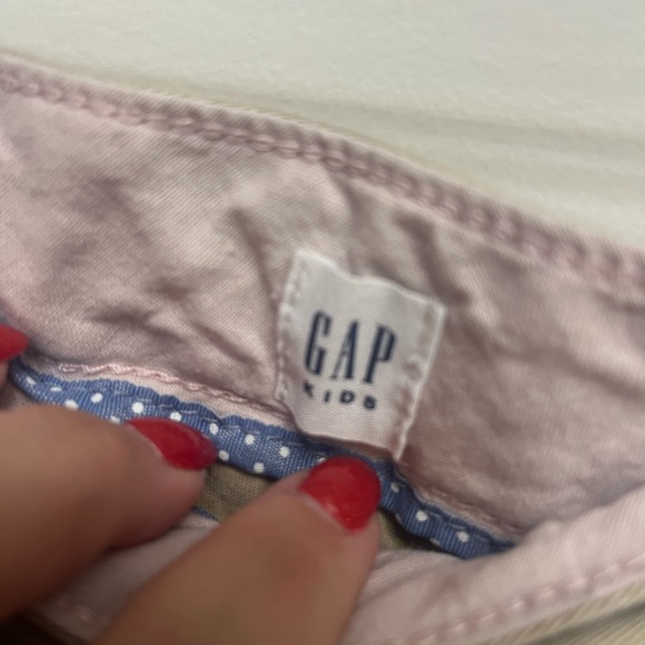 Gap khaki skirt with built in shorts and adjustable waist - Picture 5 of 7